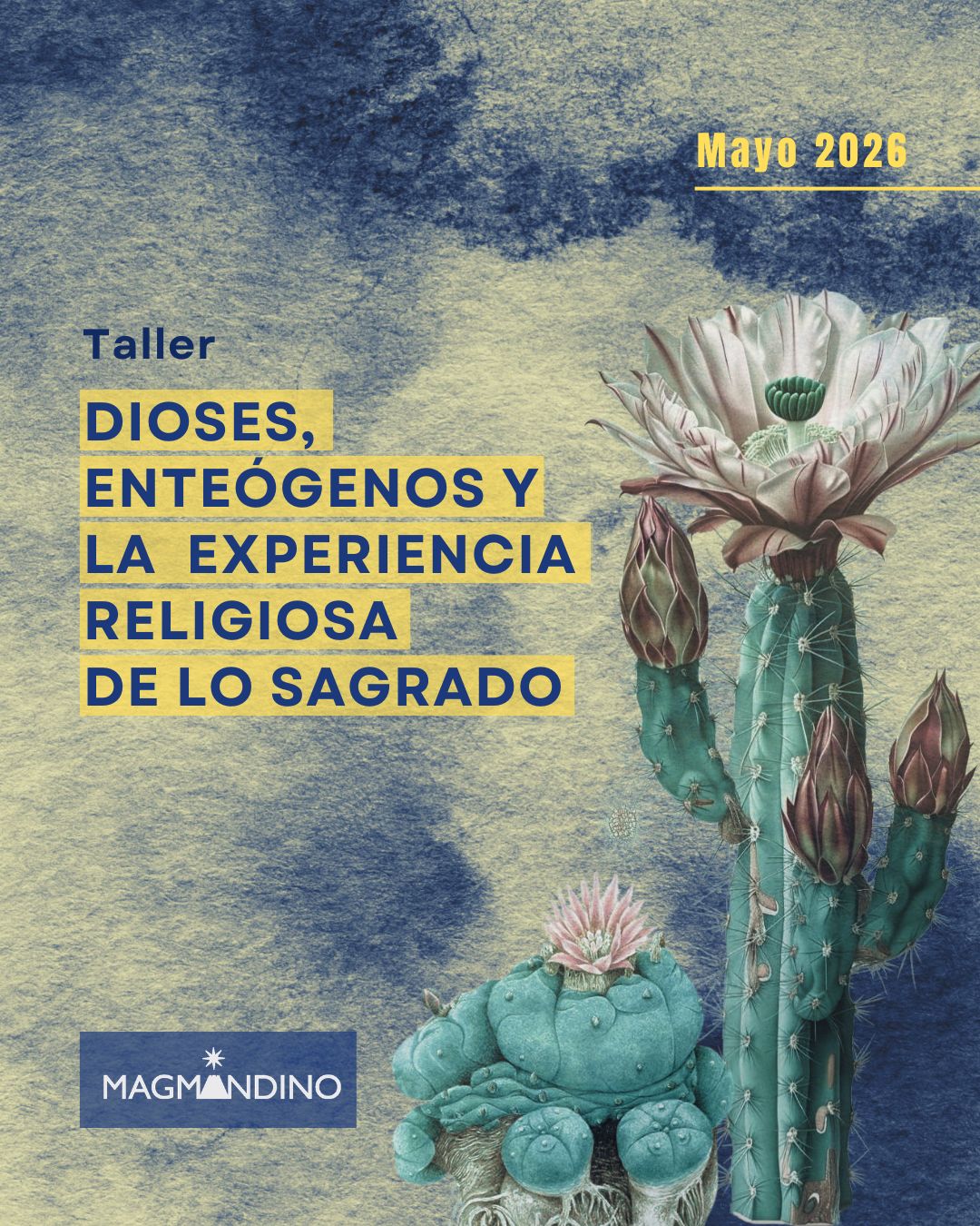 Taller DIOSES, ENTEÓGENOS Y LA EXPERIENCIA RELIGIOSA DE LO SAGRADO 1